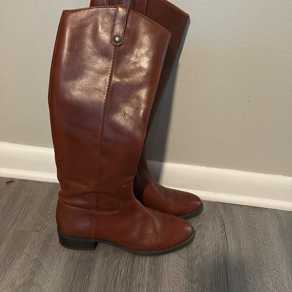 Brown Leatherer Riding Boots
